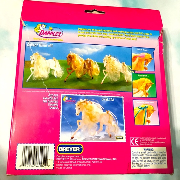 DAPPLES BREYER HORSE 90s Chelsea w/Original Box - Picture 4 of 16